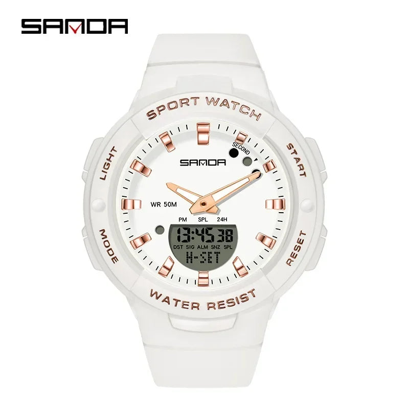 Women's analog digital sports watch - view 7