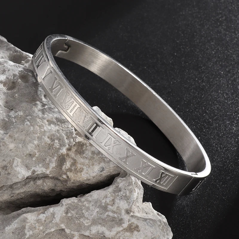 Alternate view: Women's roman numeral bracelet