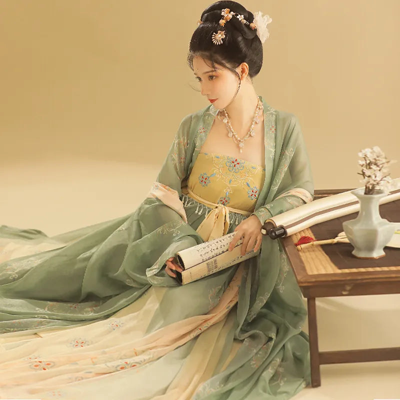 Girls chinese hanfu dress