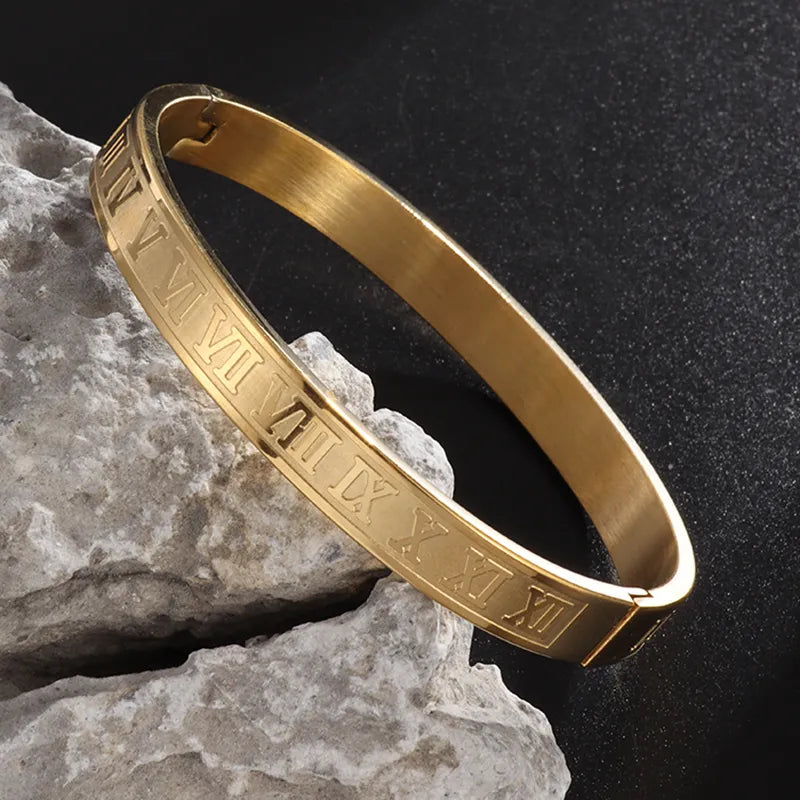 Women's roman numeral bracelet