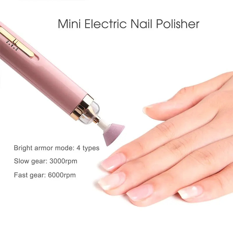 Unisex 5 in 1 electric nail drill