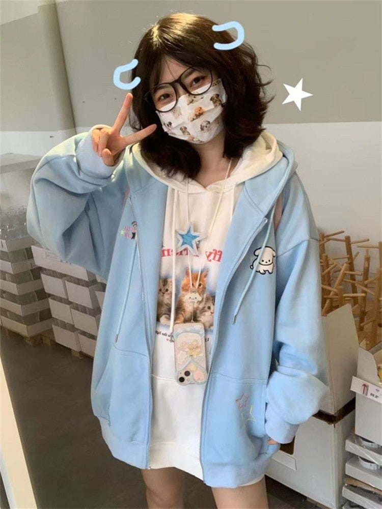 Alternate view: Women's cartoon sweatshirt