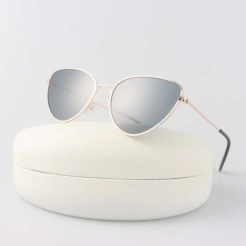 Alternate view: Women's retro cat sunglasses