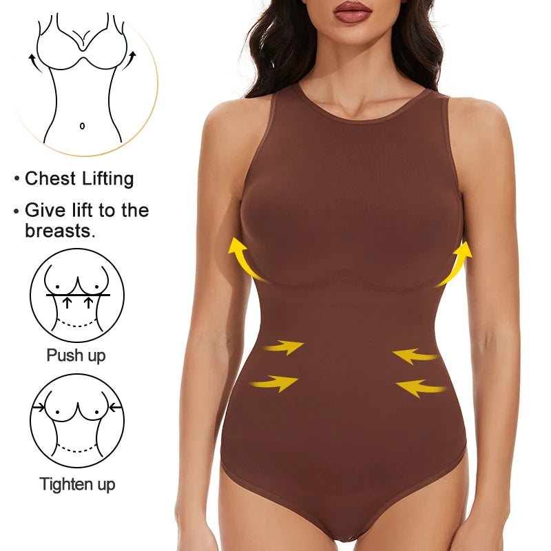 Alternate view: Women's shapewear bodysuit tank