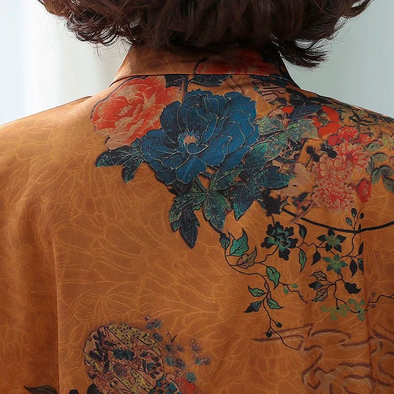 Alternate view: Women's cheongsam blouse