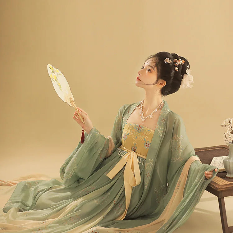 Girls chinese hanfu dress