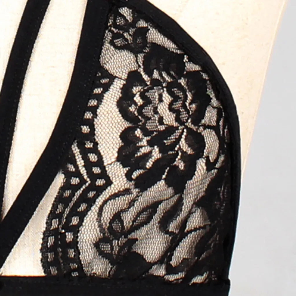 Women's sequin push up bra