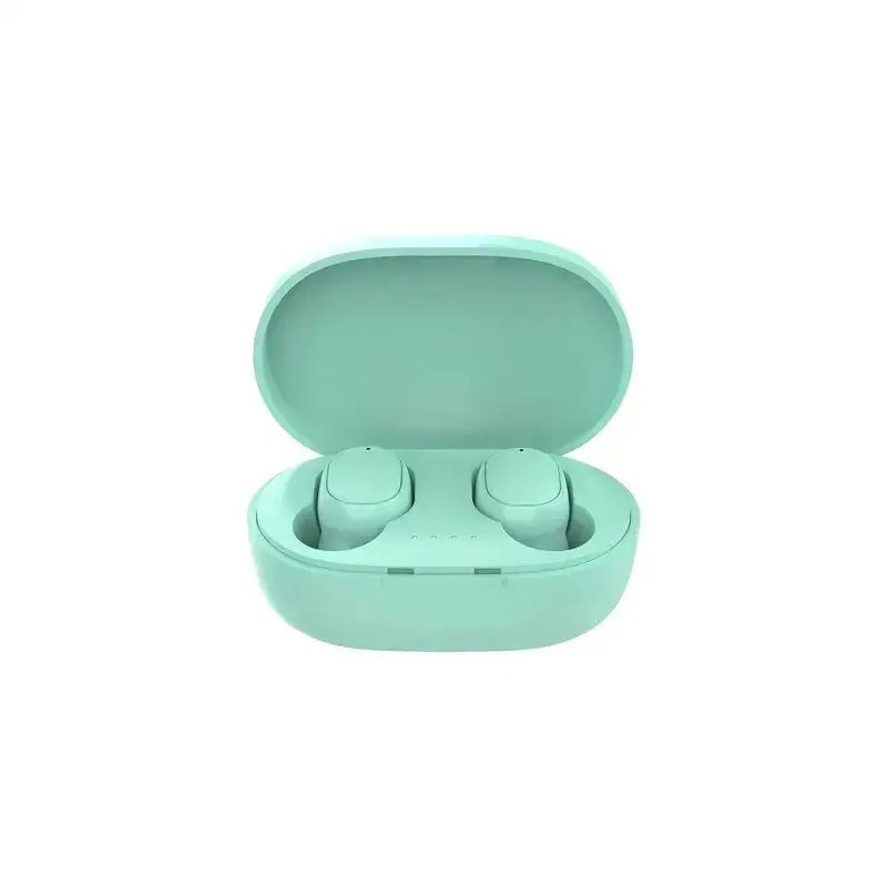 Unisex green A6S bluetooth headphones: sporty sound, seamless connection
