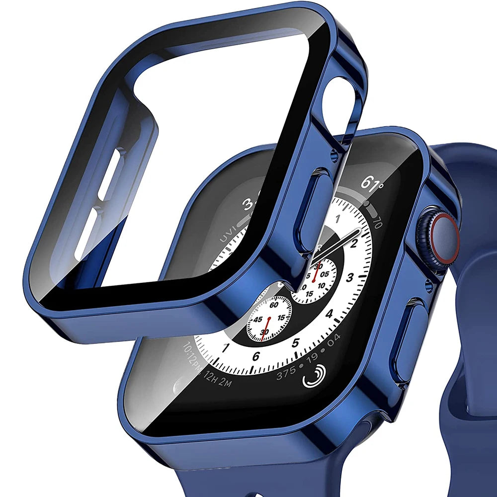 Unisex blue watch case