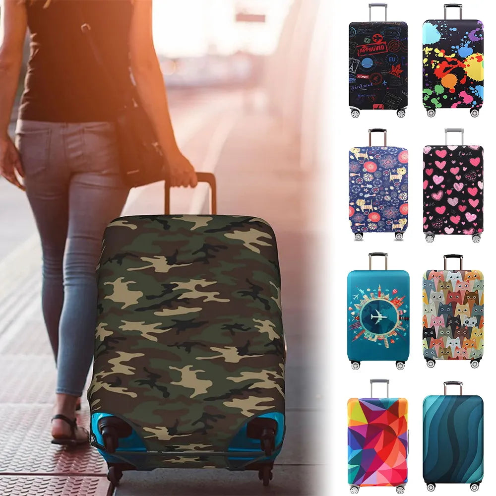 Unisex protective suitcase sleeve