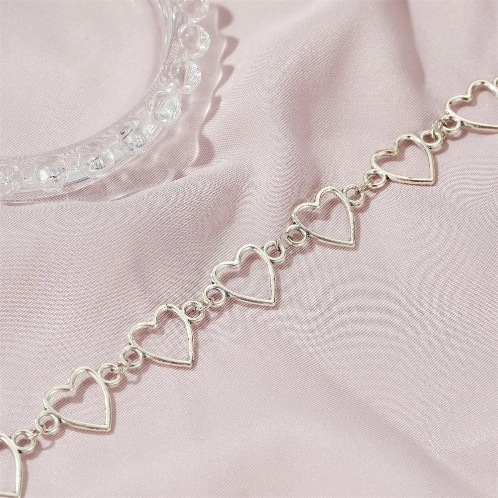 Alternate view: Women's goth metal necklace