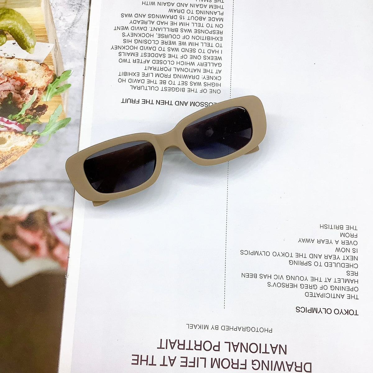 Girls frosted sunglasses