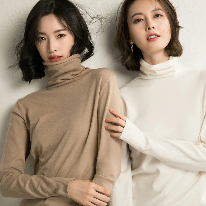 Alternate view: Women's turtleneck sweater