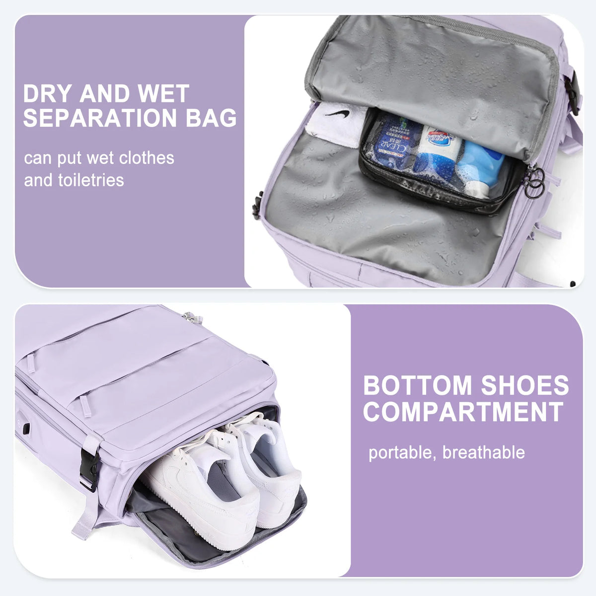 Alternate view: Women's travel backpack