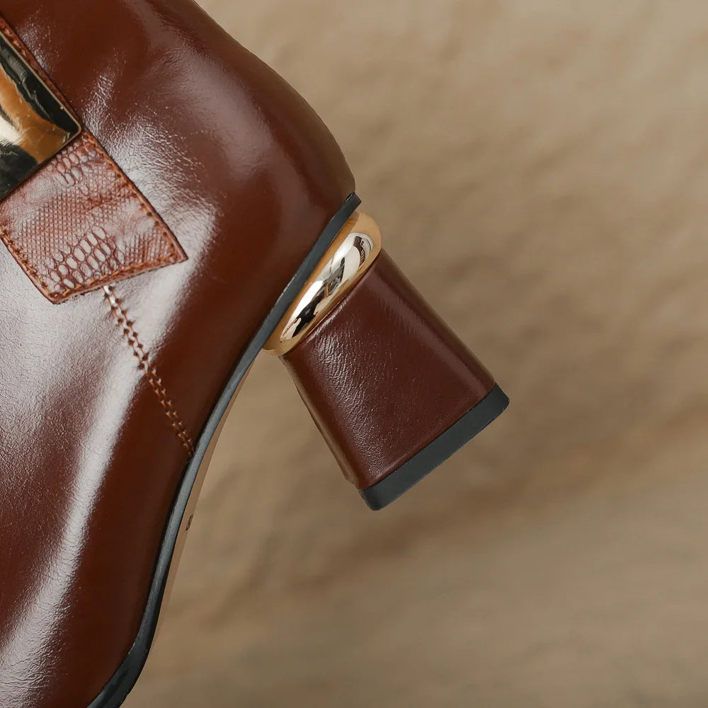 Alternate view: Women's split leather boots