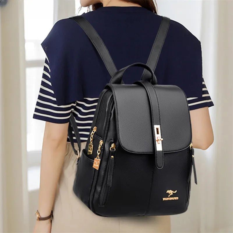 Girls vintage backpack