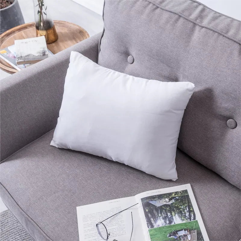 Alternate view: Cotton bounce back pillow