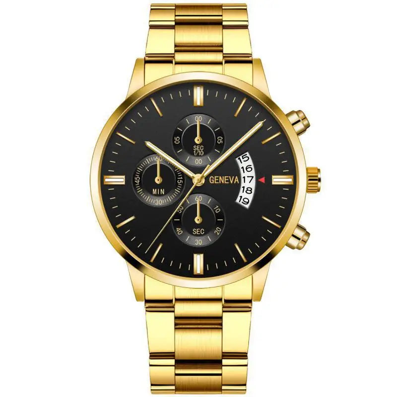 Classic business watch with date - view 4