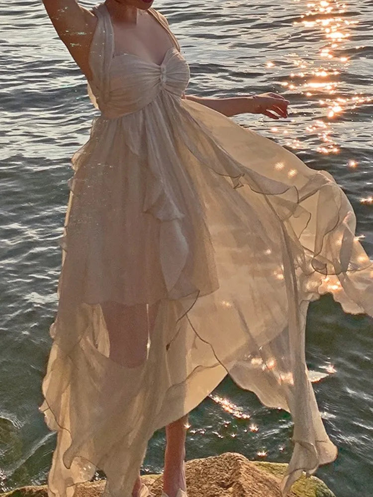 Alternate view: Women's chiffon beach dress