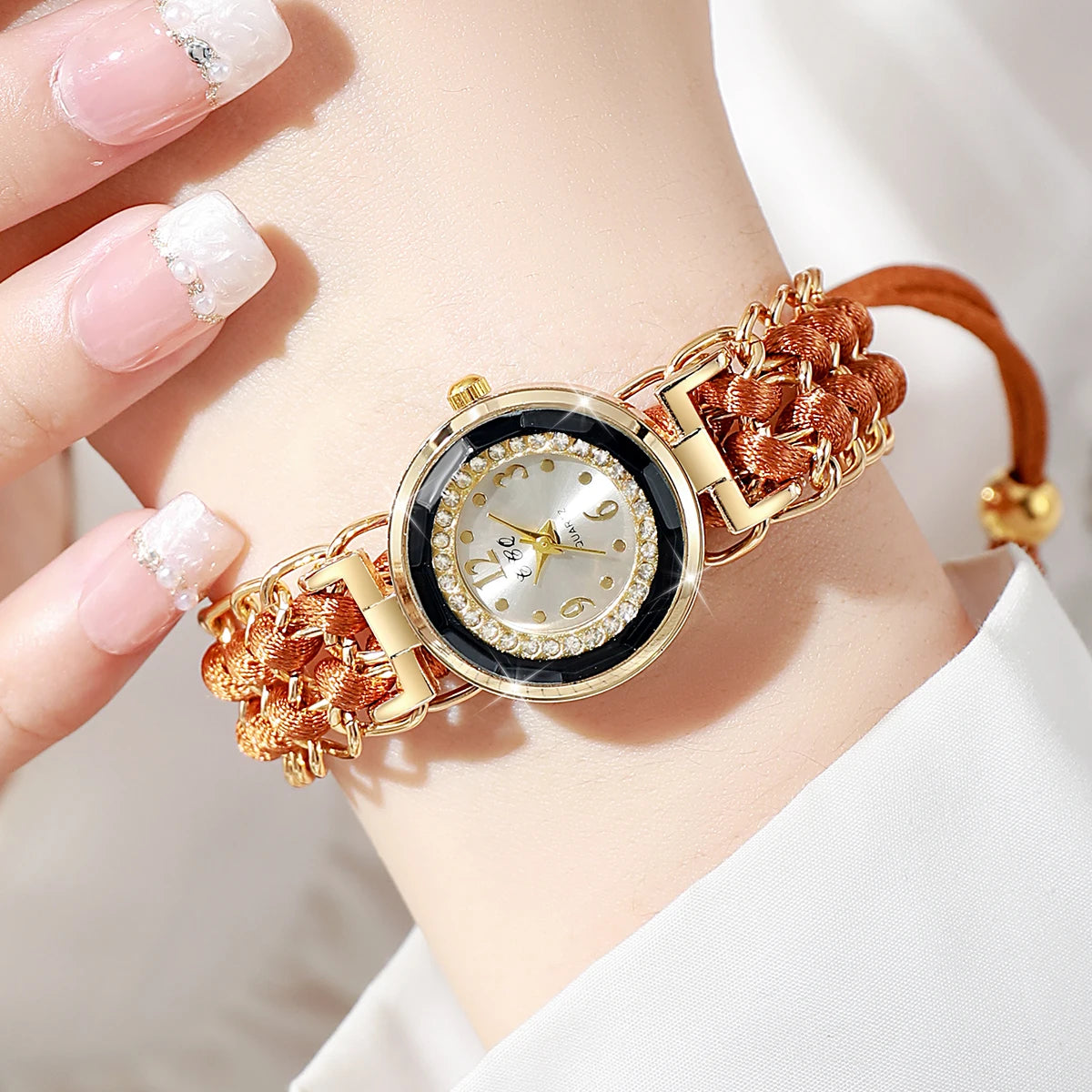 Braided rope bracelet watch - view 10