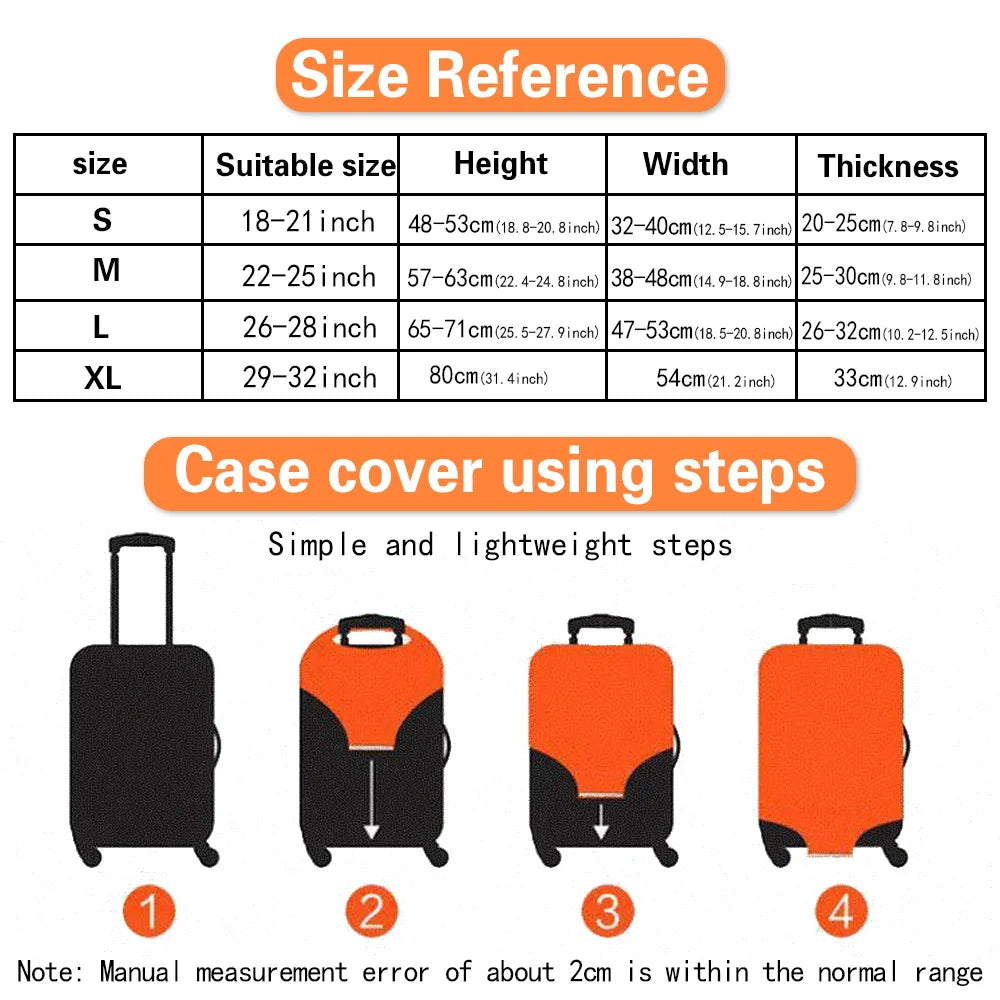 Alternate view: Unisex protective suitcase sleeve
