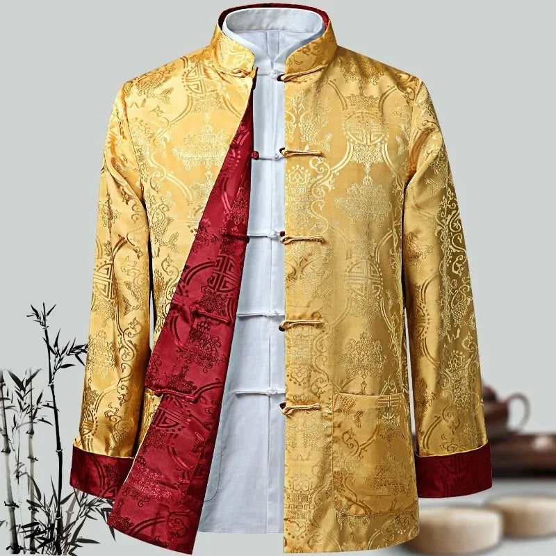 Men's chinese dragon tang suit