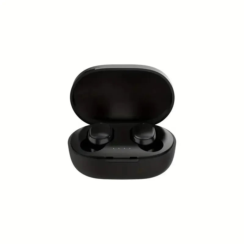 Unisex black A6S bluetooth headphones: sporty sound, seamless connection