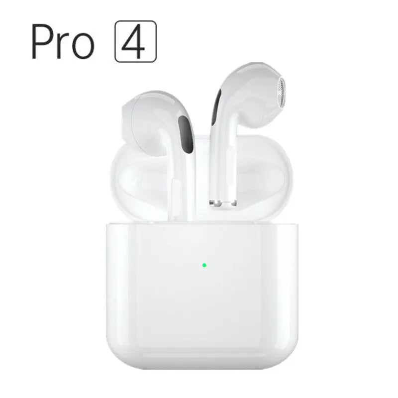 Unisex white pro 4 wireless earbuds