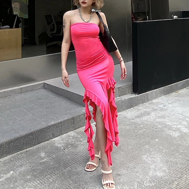 Alternate view: Women's one shoulder dress