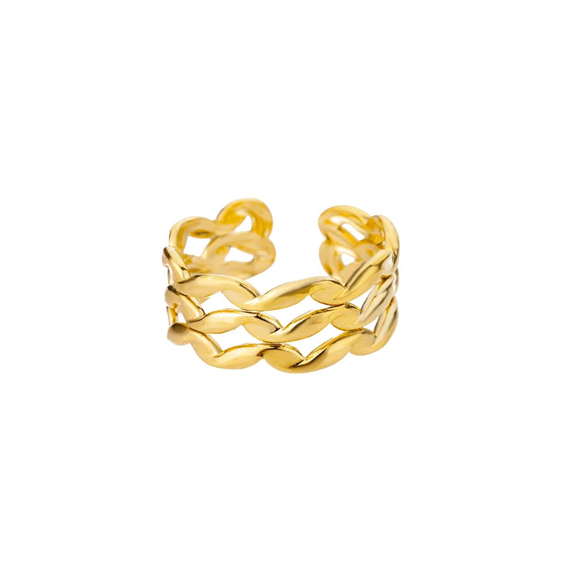 Alternate view: Women's vintage geometric ring