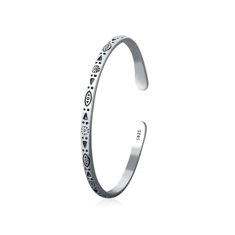 Alternate view: Women's zircon bangle bracelet
