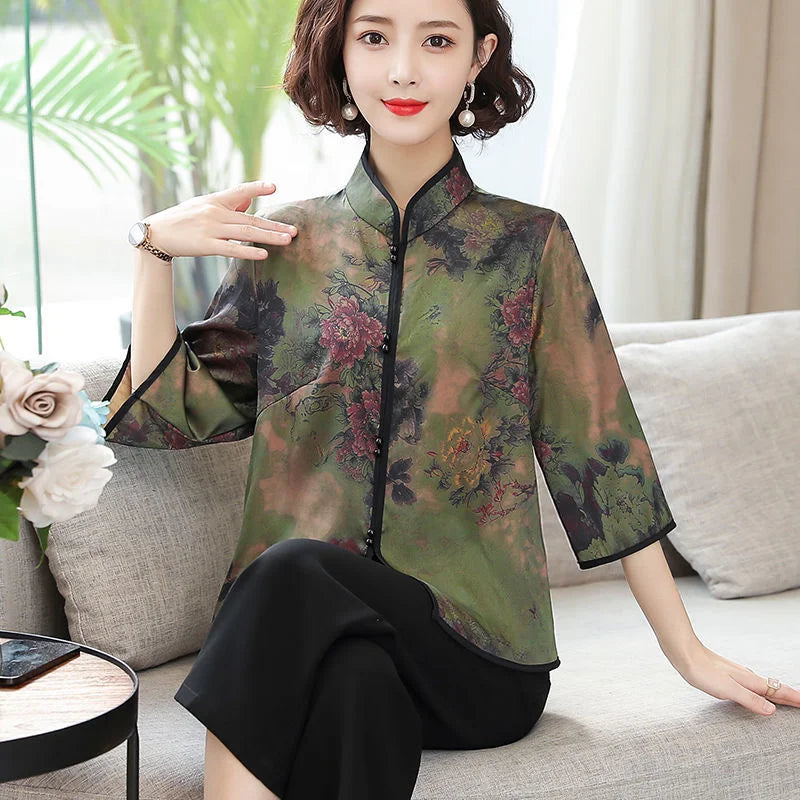 Women's cheongsam blouse