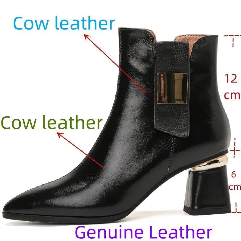 Alternate view: Women's split leather boots