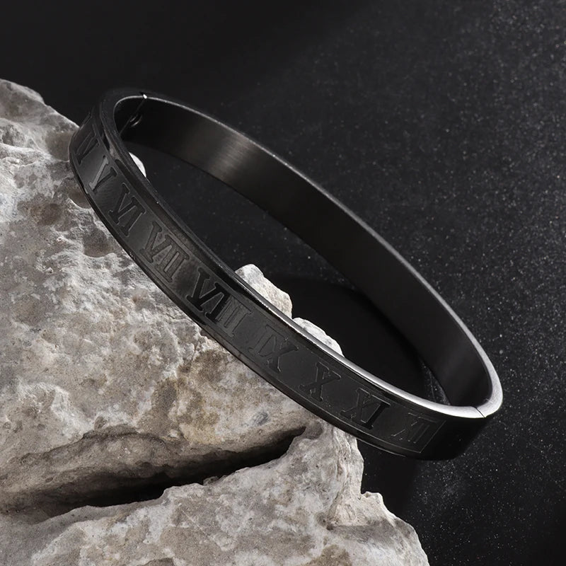 Alternate view: Women's roman numeral bracelet