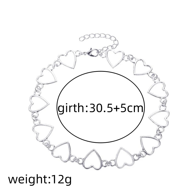 Alternate view: Women's goth metal necklace