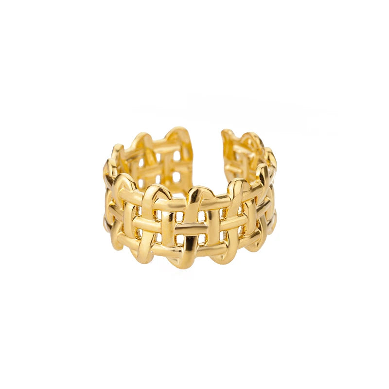 Alternate view: Women's vintage geometric ring