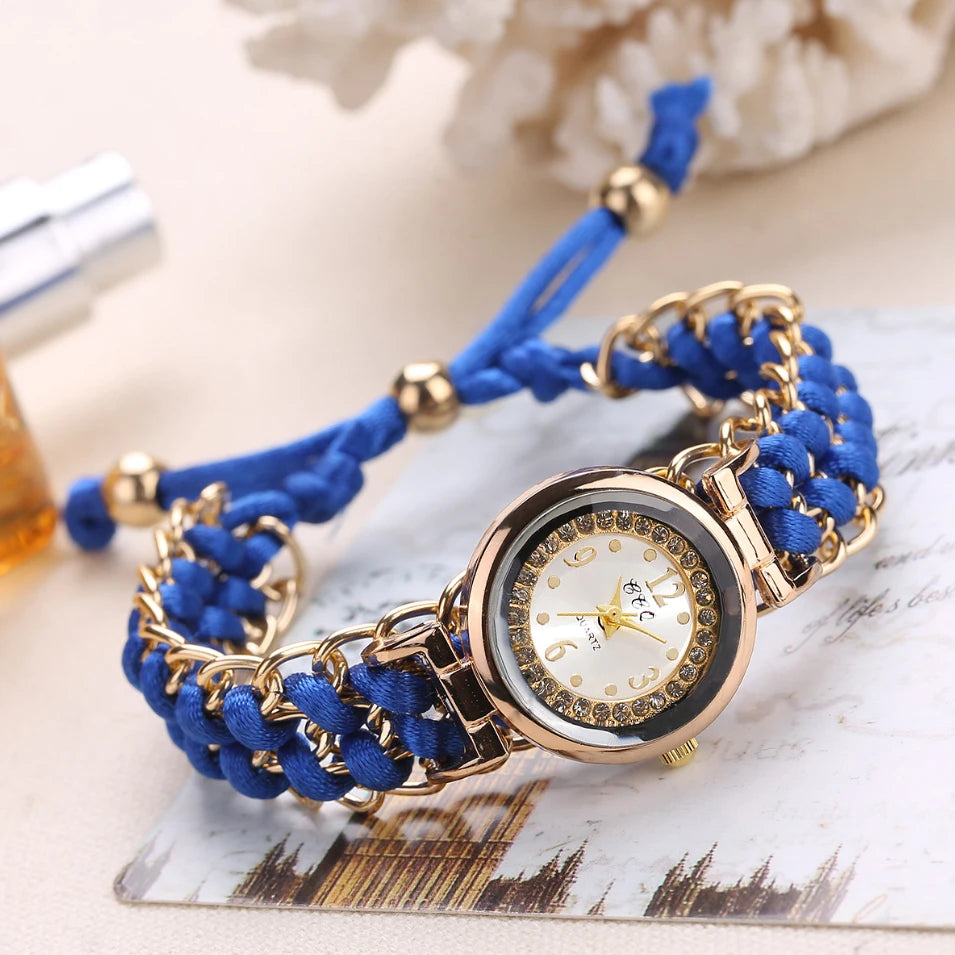 Braided rope bracelet watch - view 6