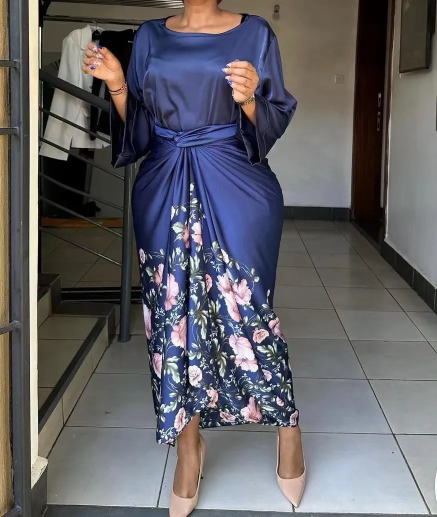 Women's african print 2 piece set