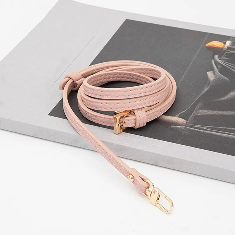 Unisex light pink bag conversion strap