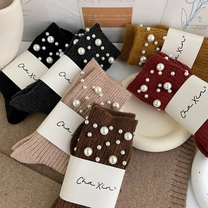 Alternate view: Women's rabbit hair socks