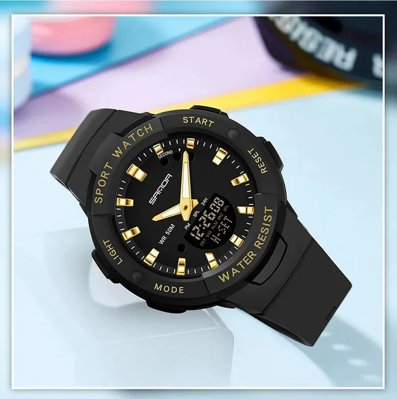 Women's analog digital sports watch - view 2