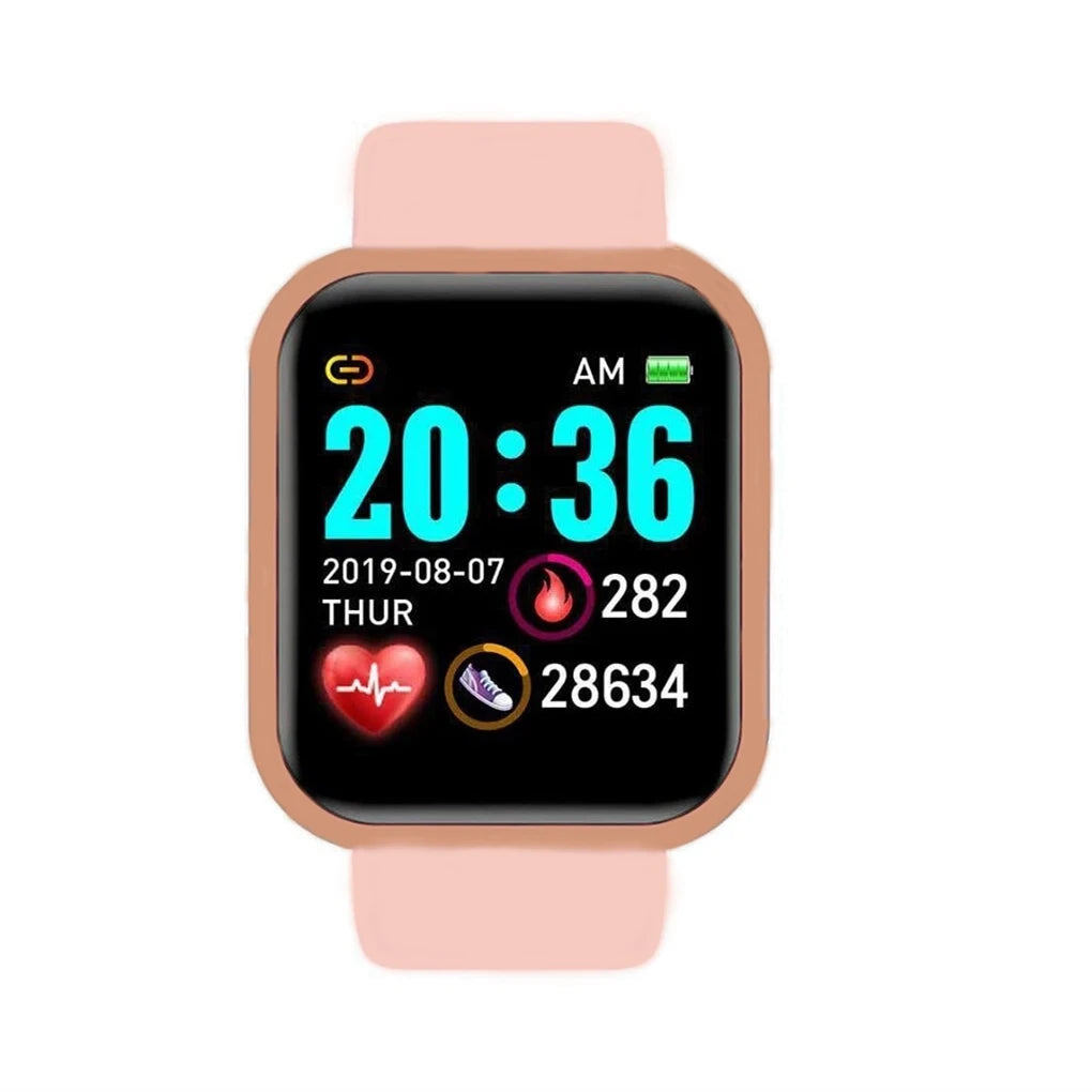 Square fitness tracker smart watch - view 8