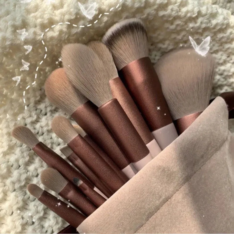 Unisex 13-Piece makeup brush set