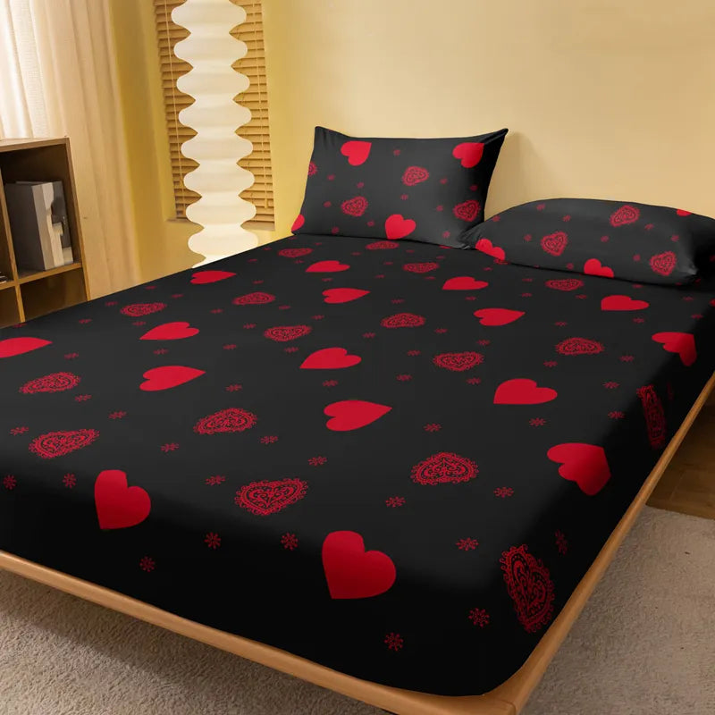 Sanded bedspread