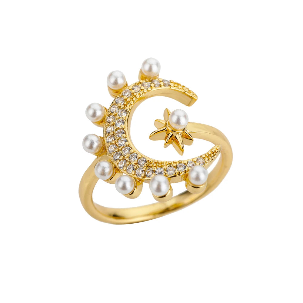 Alternate view: Women's vintage geometric ring
