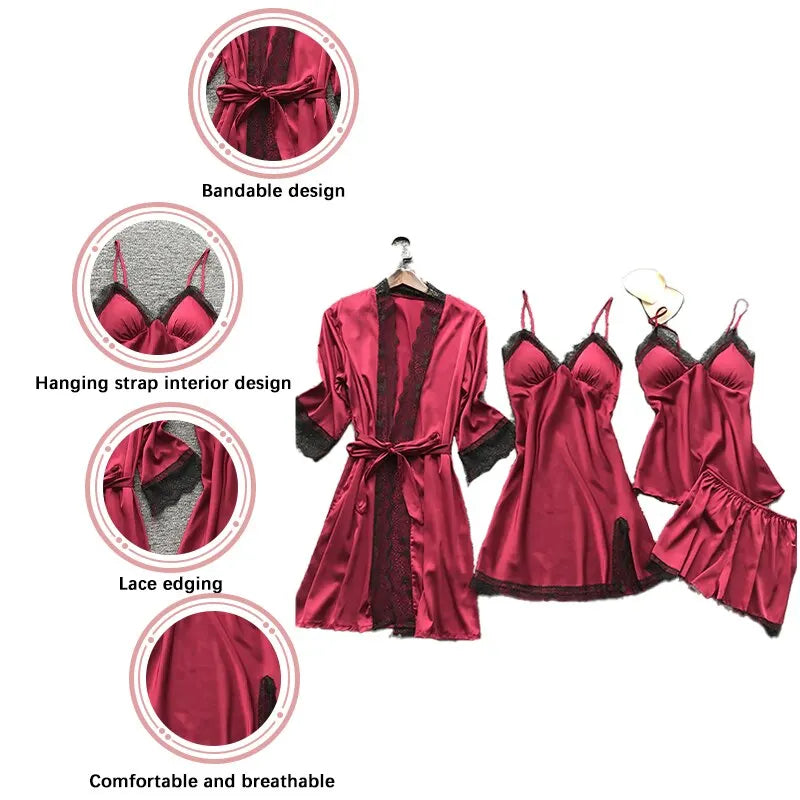 Alternate view: Women's luxurious pajamas