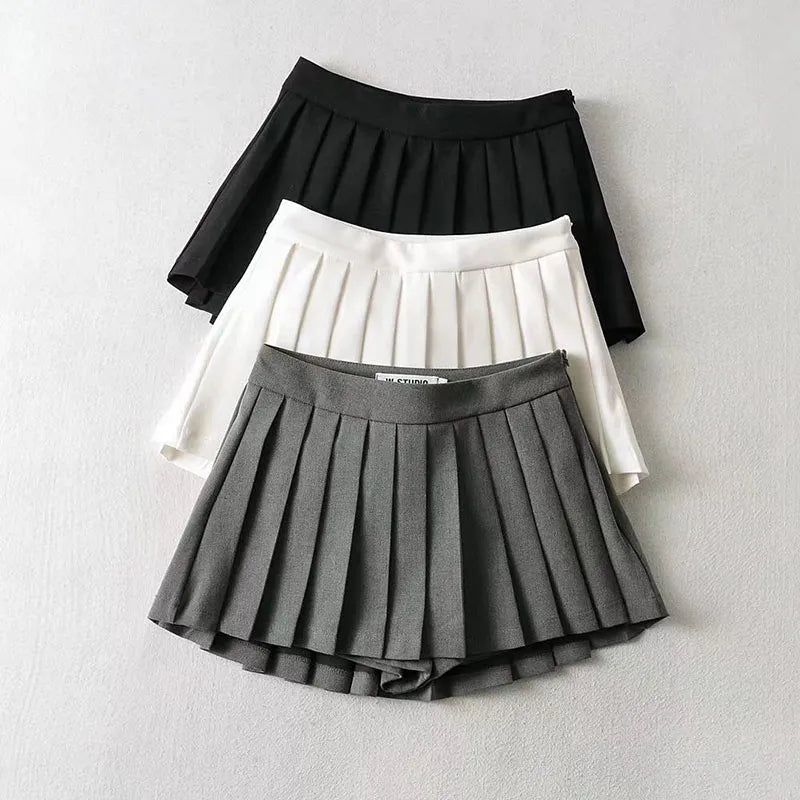 Alternate view: Women's high waist mini skirt