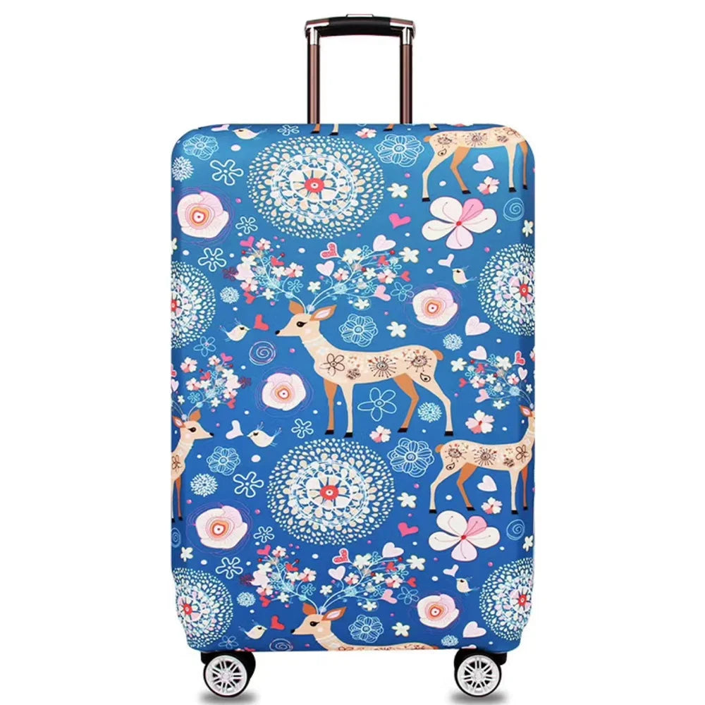 Unisex deer protective suitcase sleeve