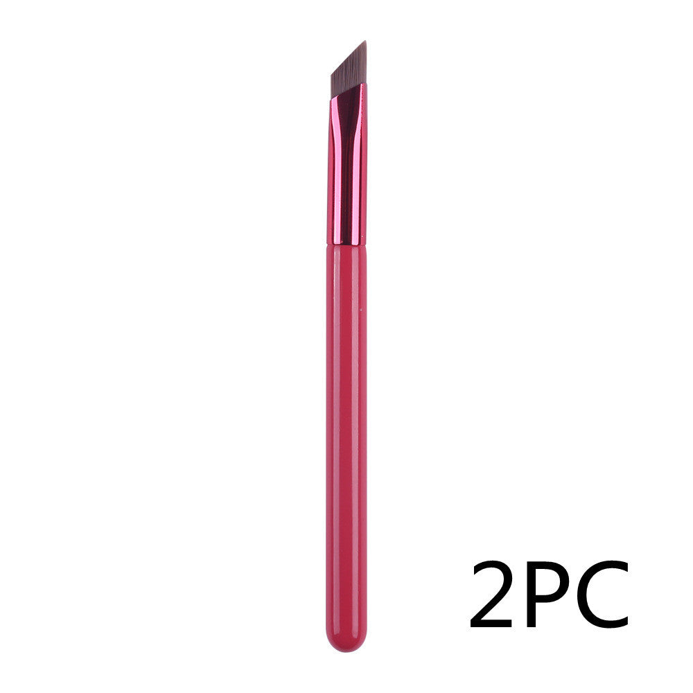 Unisex red 3D eyebrow brush