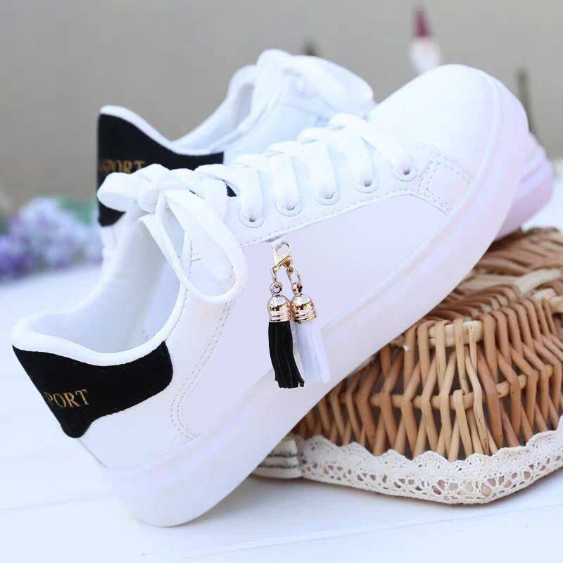 Women's black breathable shoes